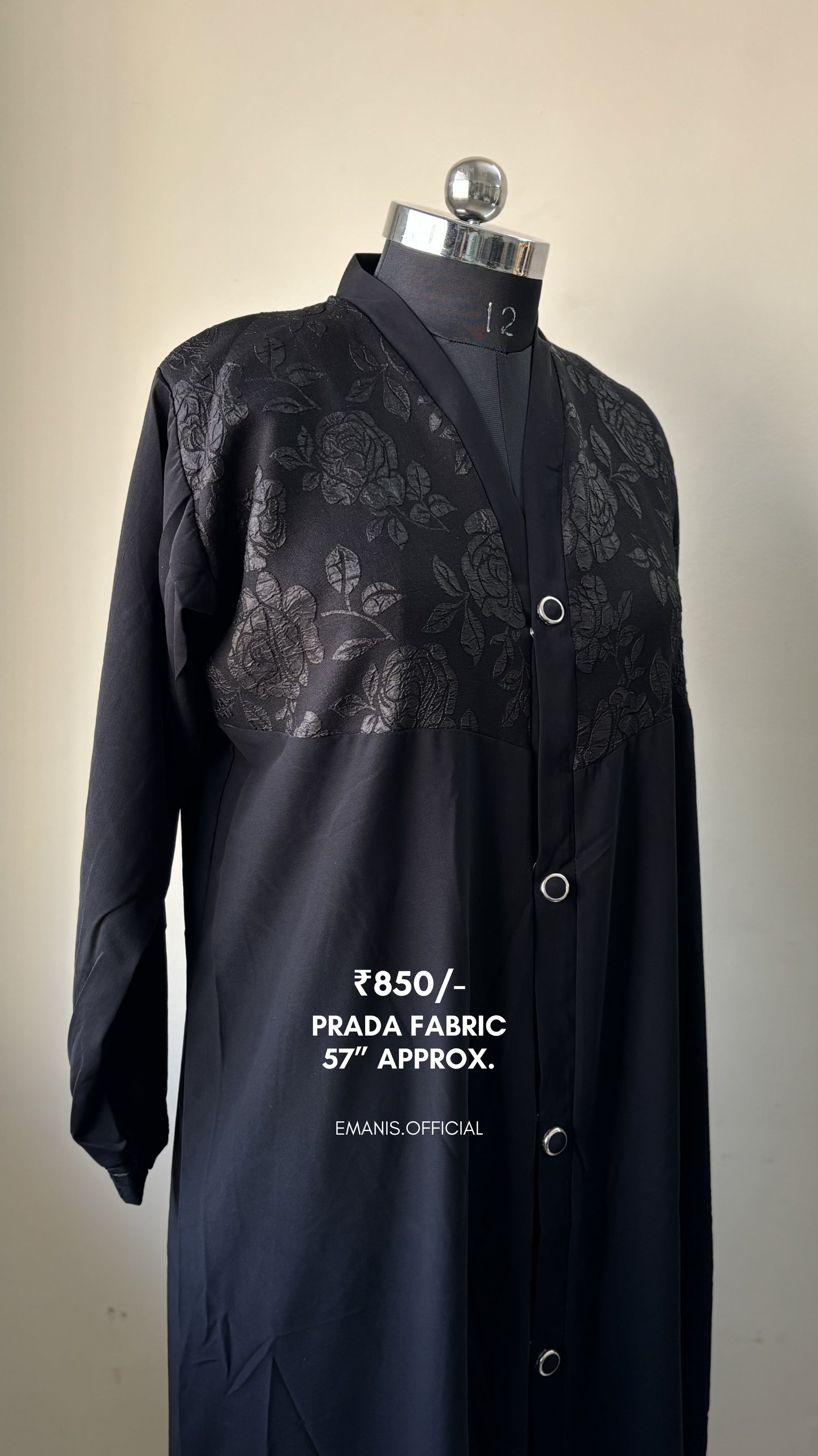Prada Fabric Abaya