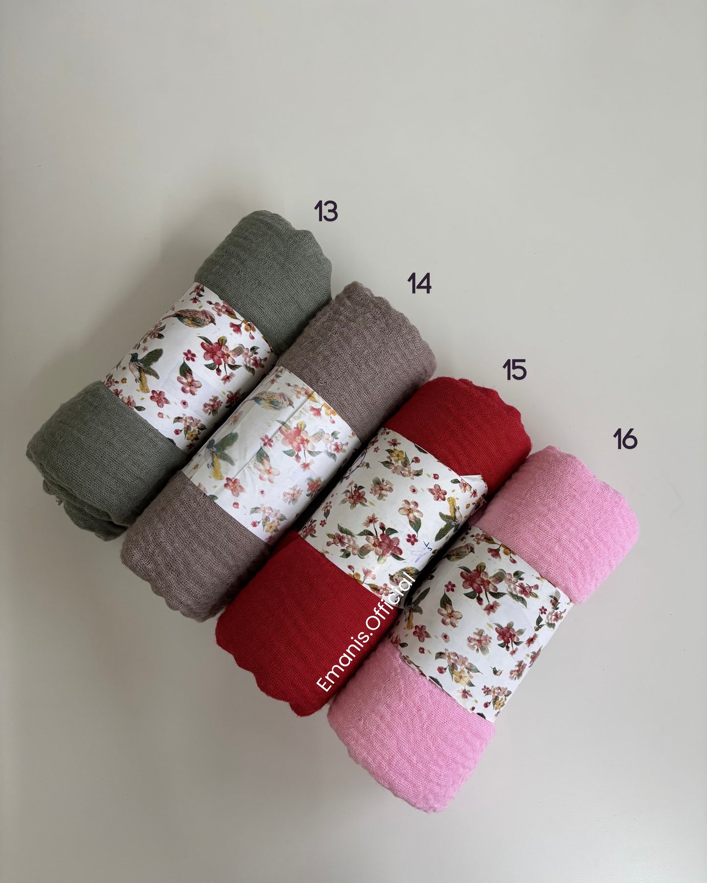 Crinkle Cotton Hijabs