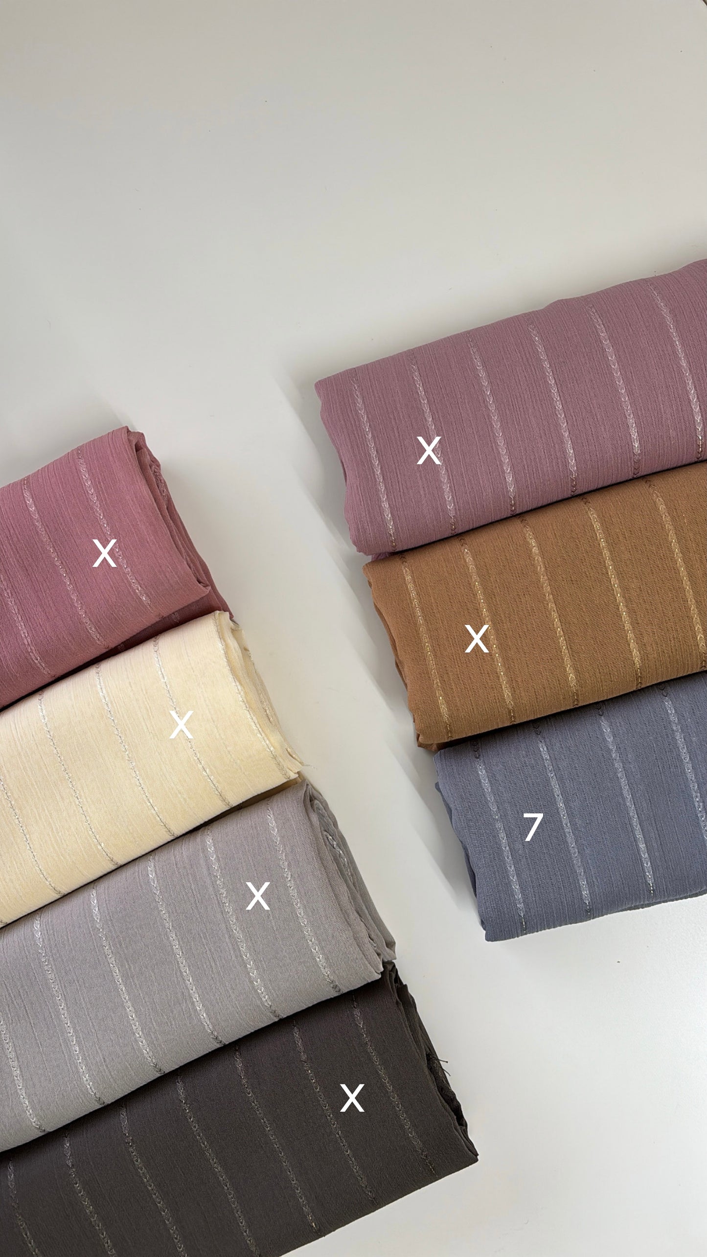 Shimmer Line Chiffons