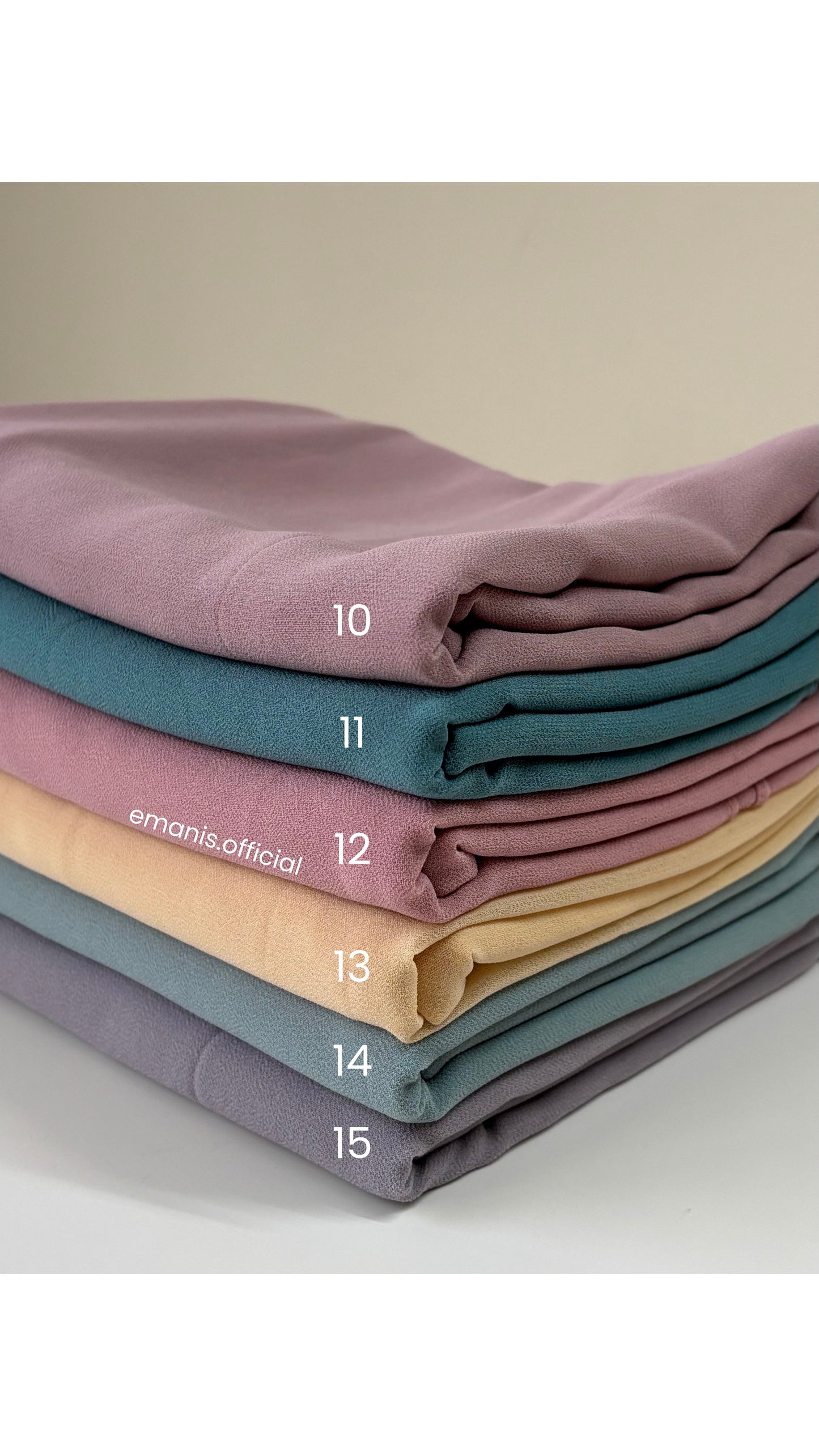 Premium Heavy Chiffon Hijabs