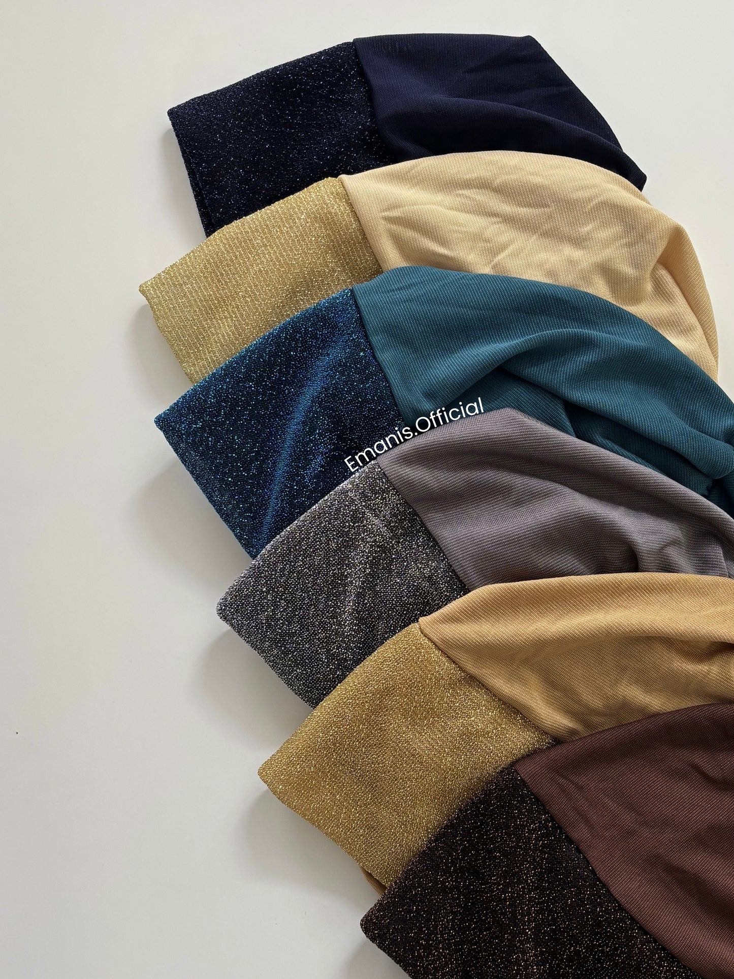 Shimmer Knot Caps