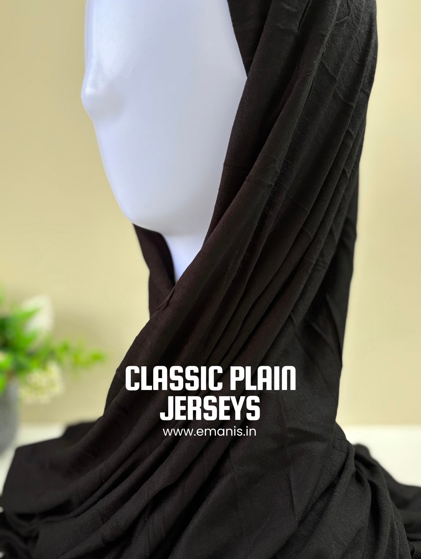 Classic Plain Jersey Hijabs