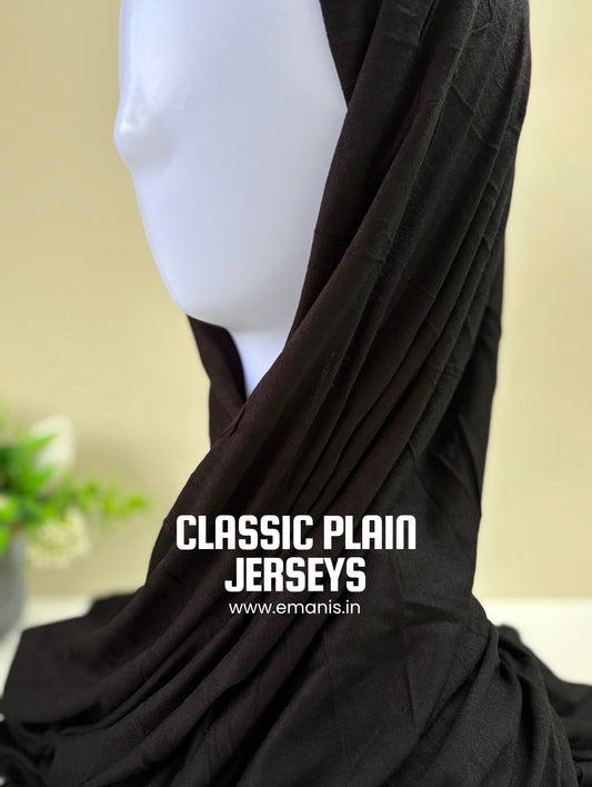 Classic Plain Jersey Hijabs