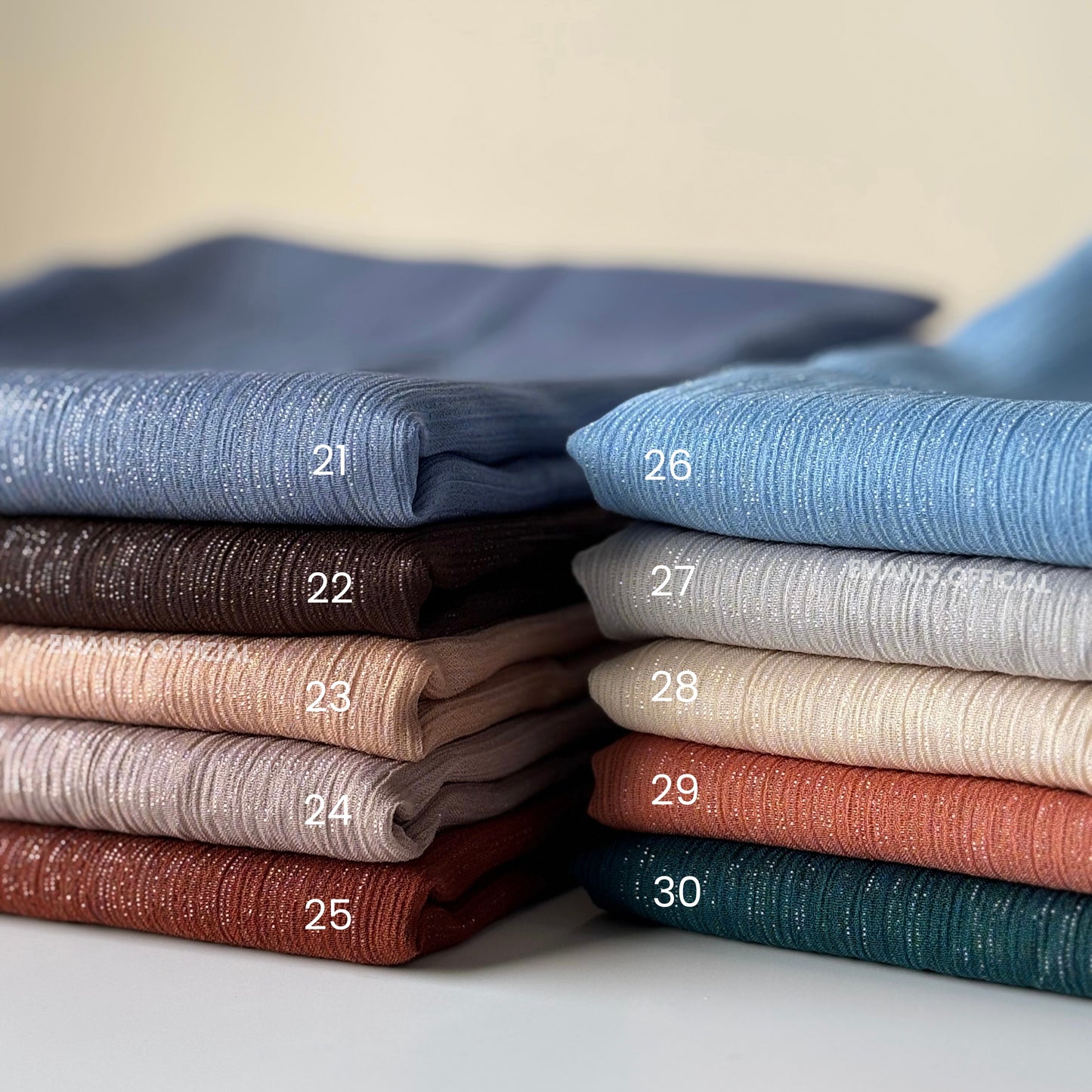 Heavy Shimmer Chiffons