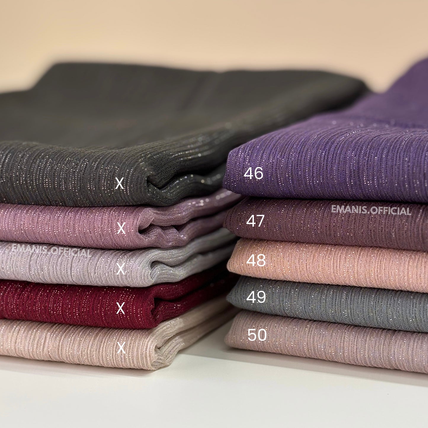 Heavy Shimmer Chiffons