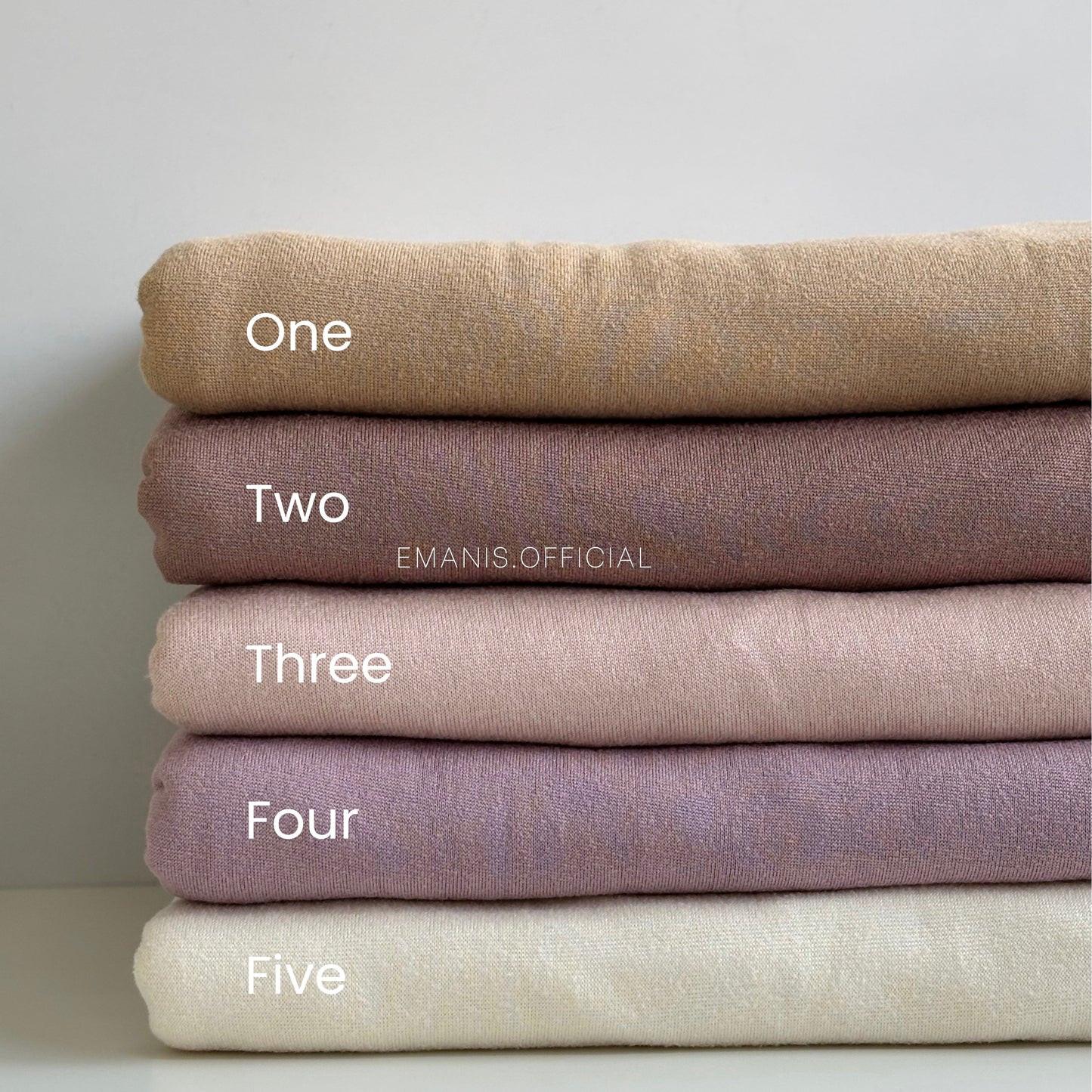 Premium Plain Jersey Hijabs