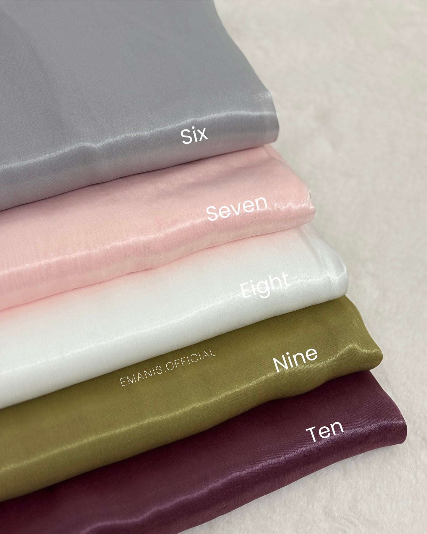 Tissue Organza Hijabs