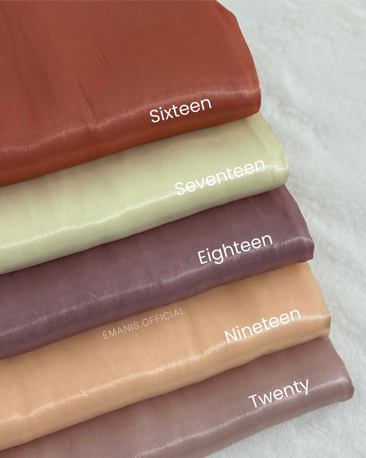 Tissue Organza Hijabs