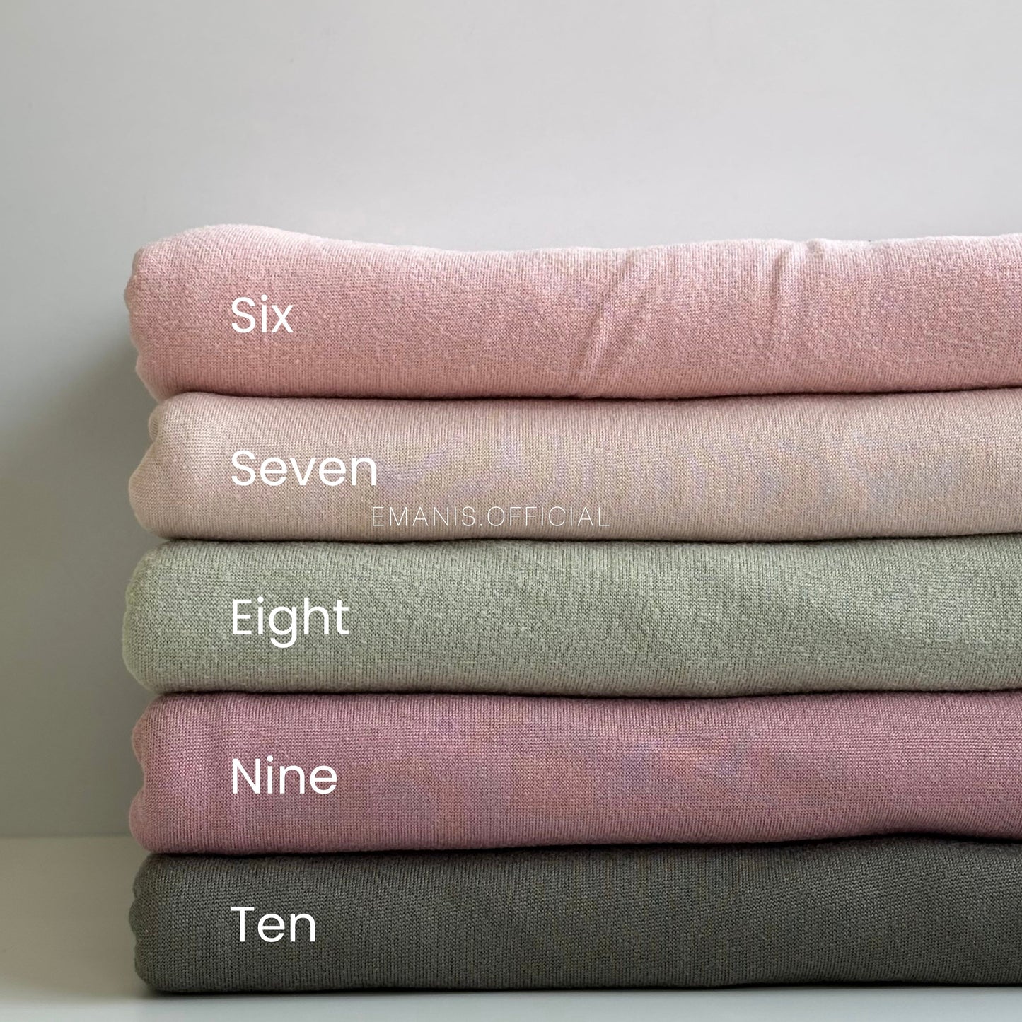 Premium Plain Jersey Hijabs