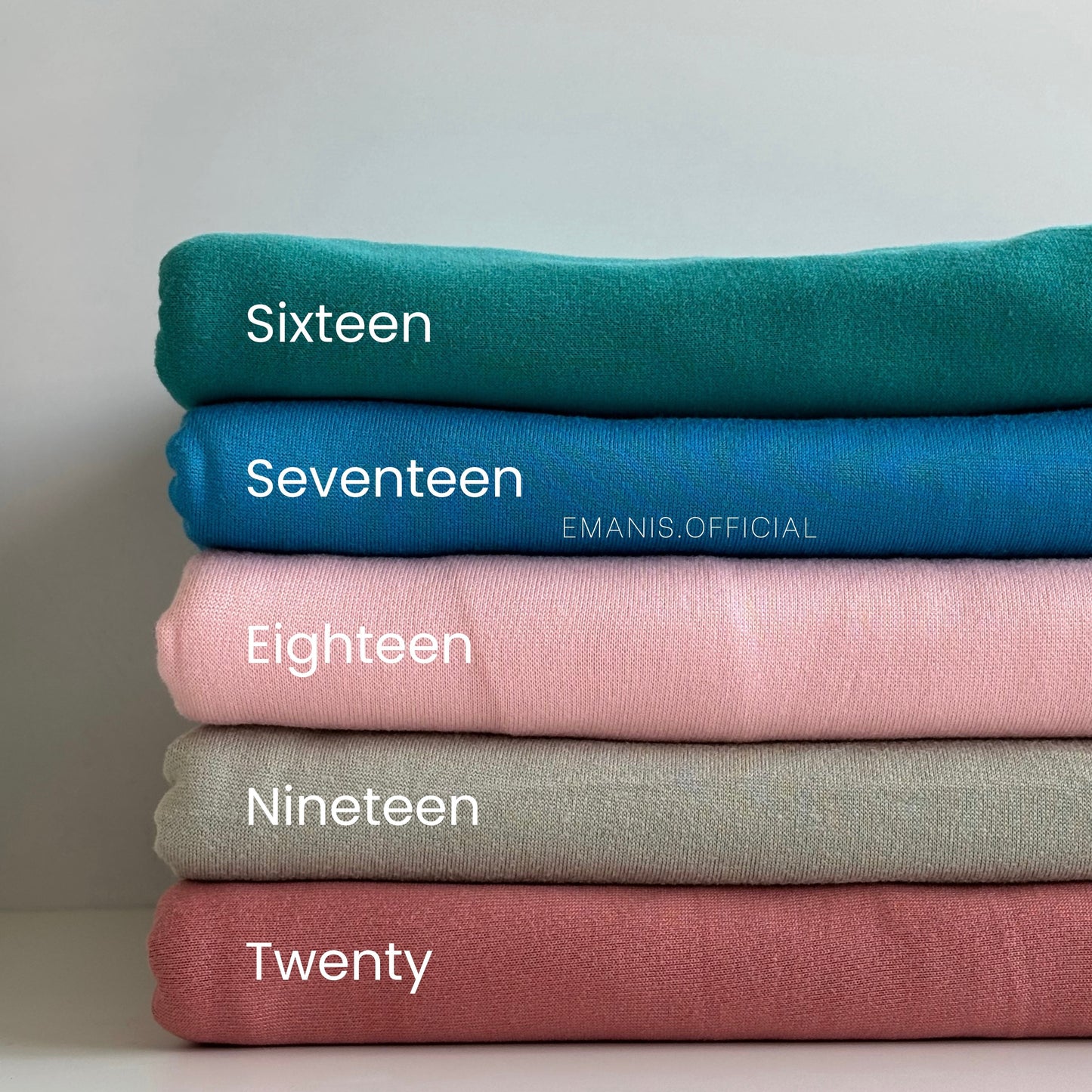 Premium Plain Jersey Hijabs