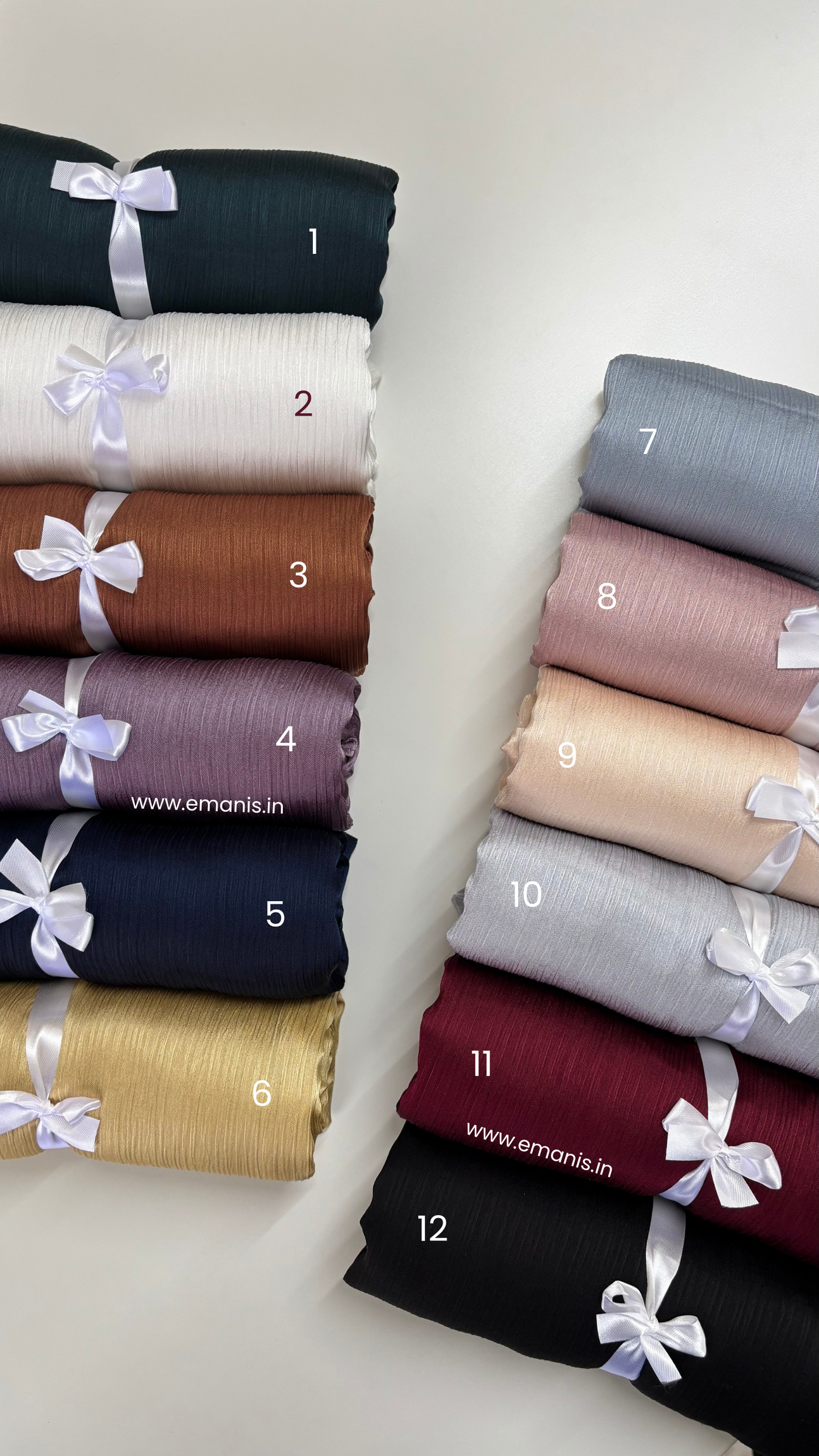 New Muna Satin Hijabs