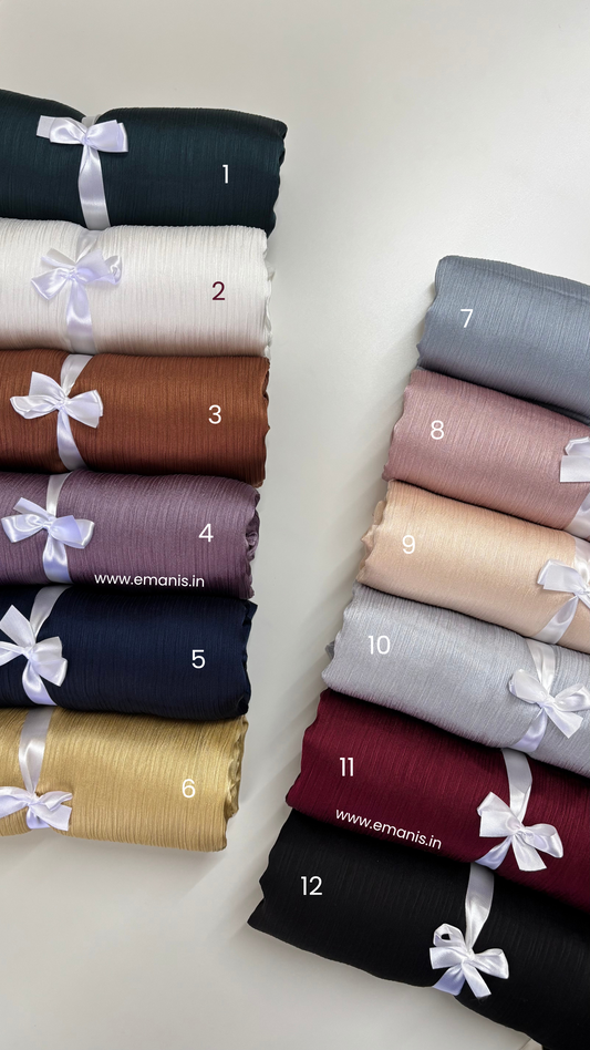 New Muna Satin Hijabs