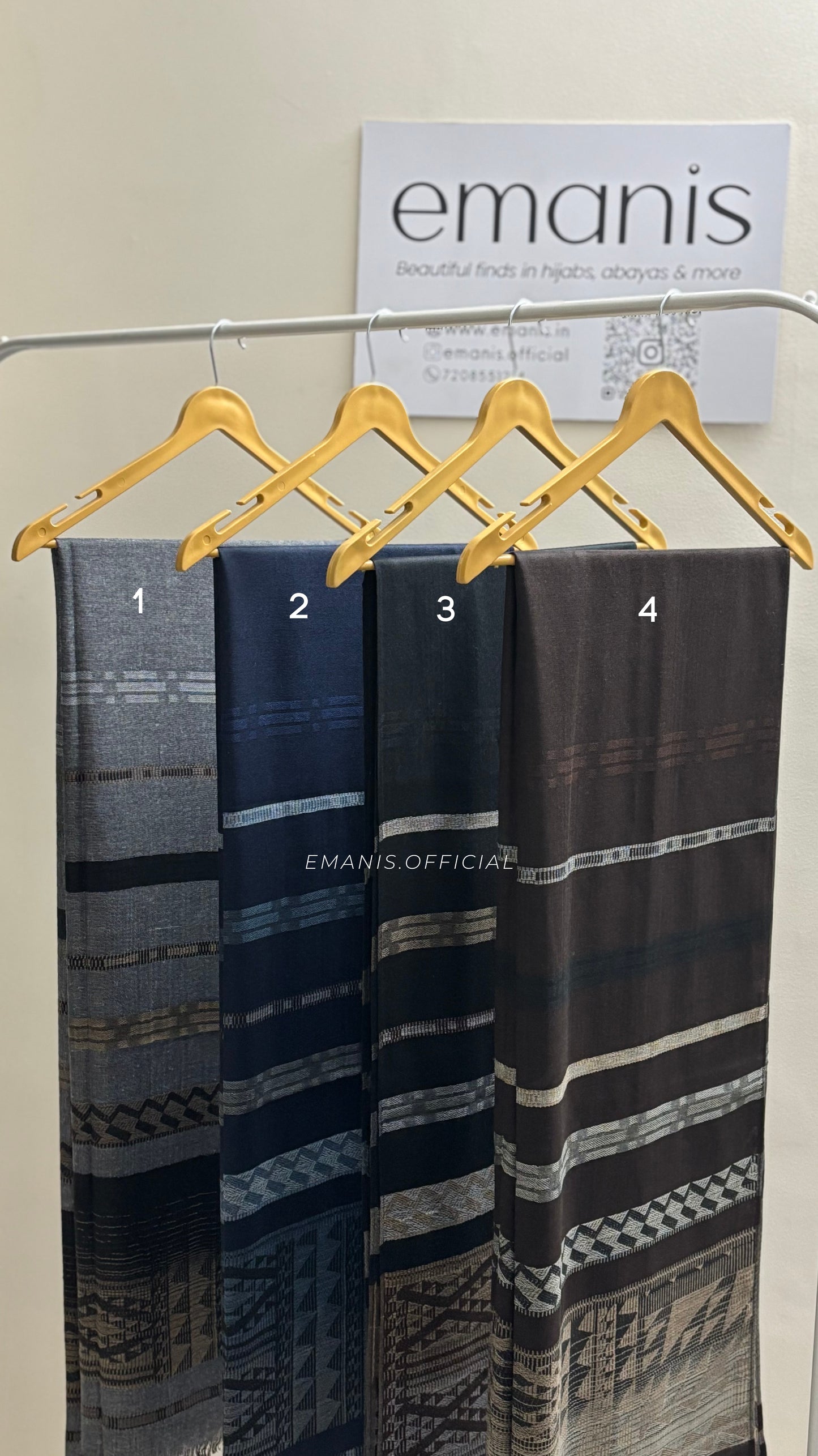 Printed Cotton Hijabs | Design A