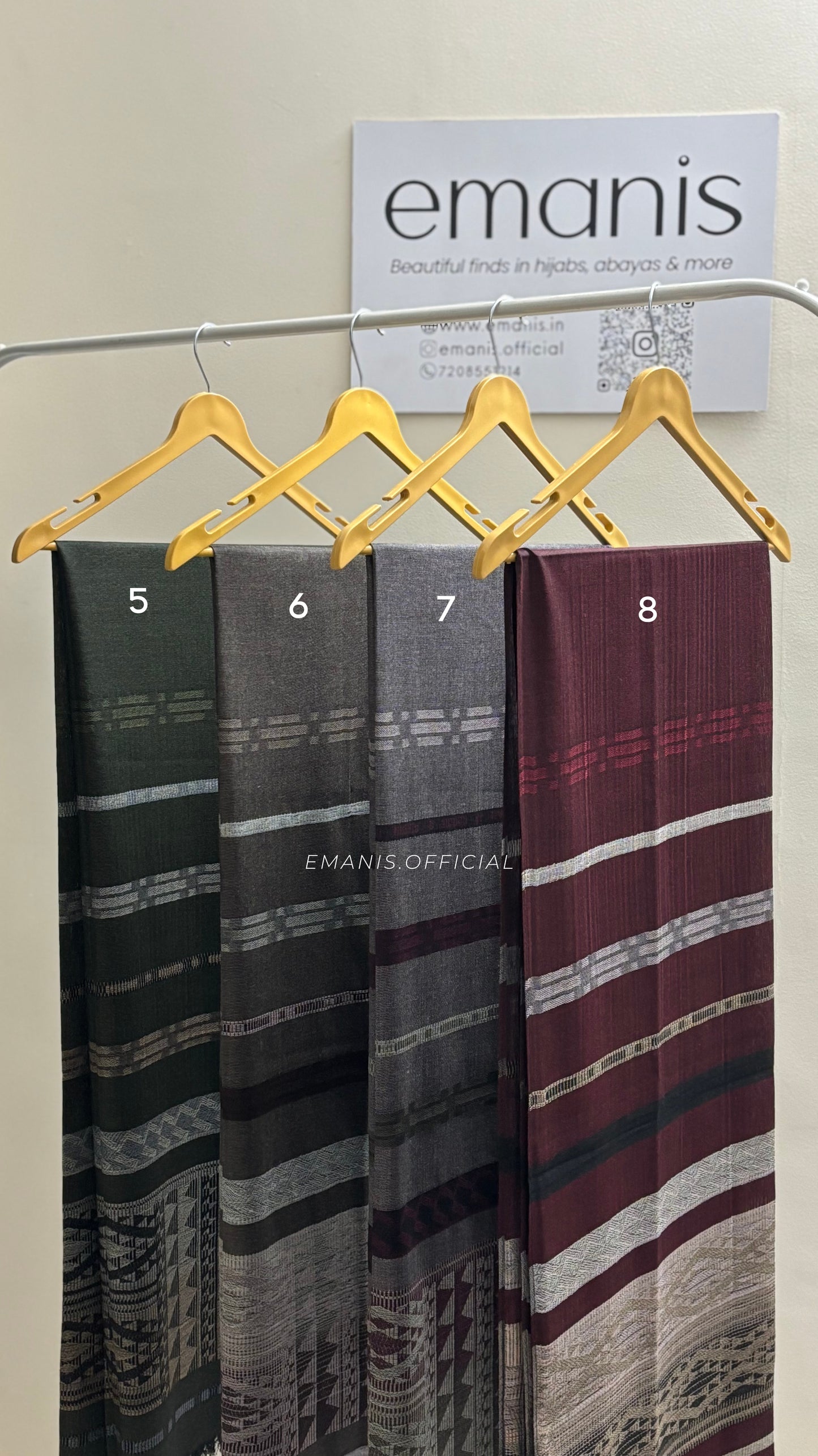 Printed Cotton Hijabs | Design A