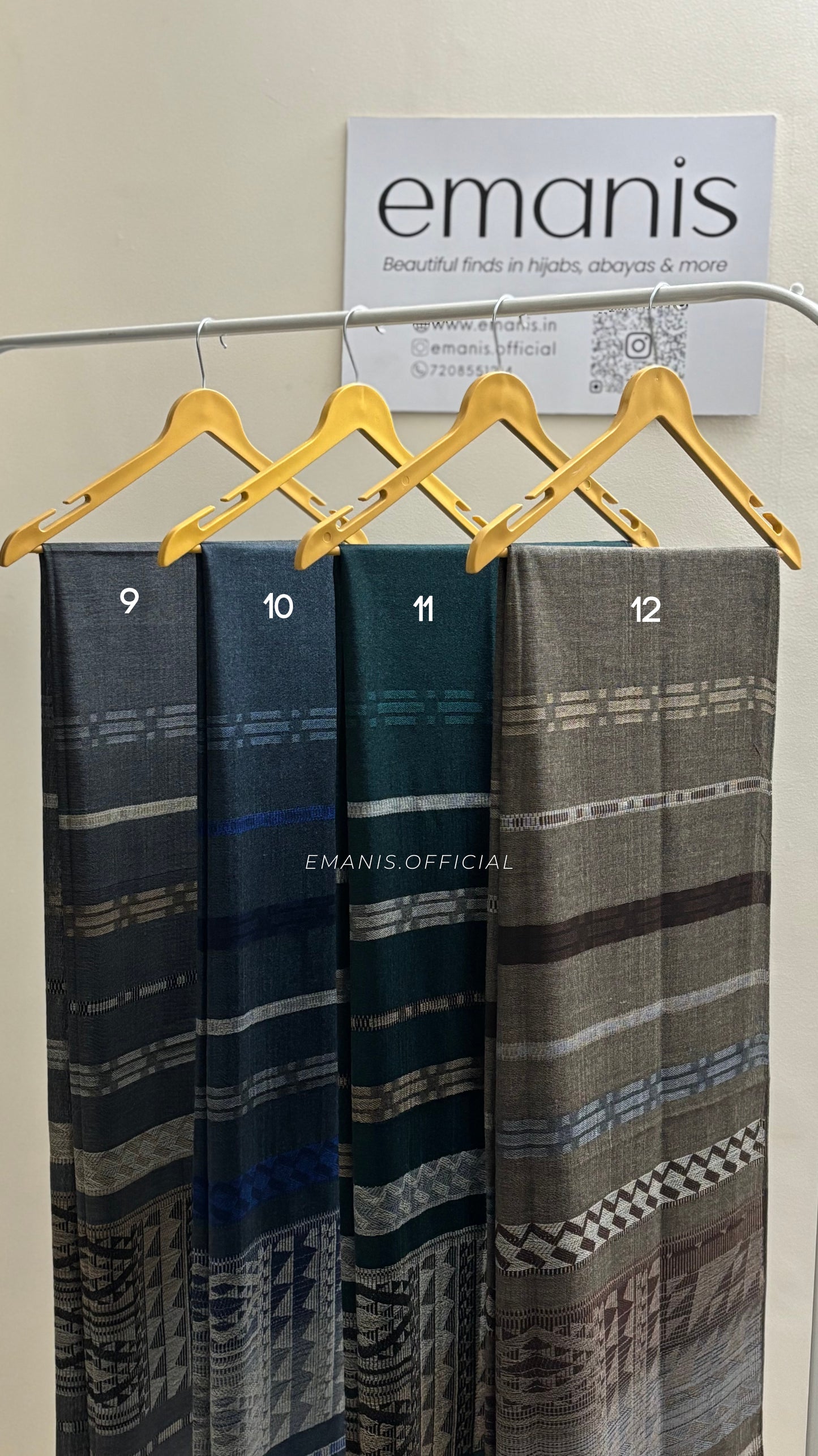 Printed Cotton Hijabs | Design A